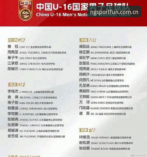 U17世界杯抽签深度评测：中国足球青训的“技术试金石”与NG体育平台观赛体验报告